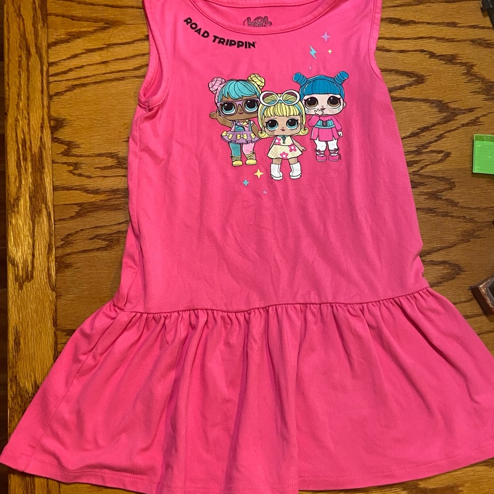 L.O.L. Surprise! Pink 'Road Trippin' Sleeveless Dress